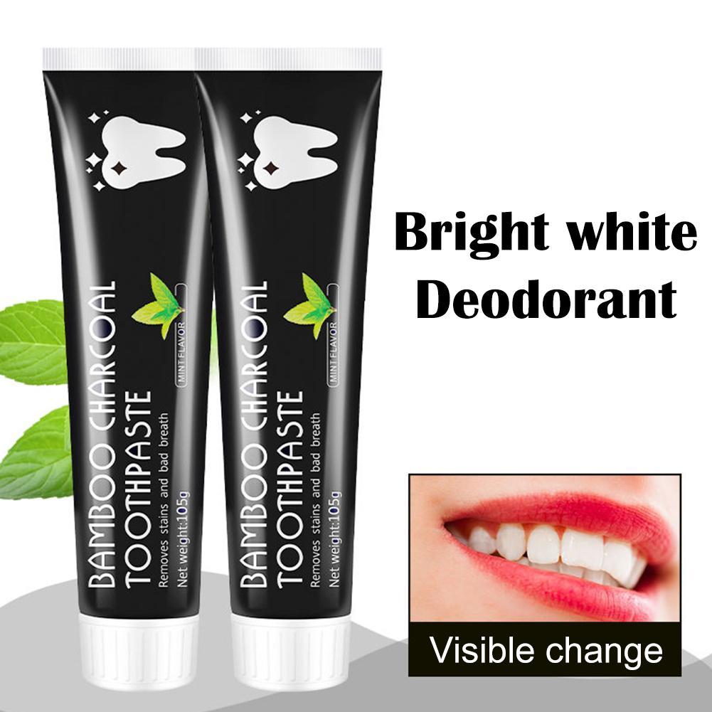 Teeth Whitening Charcoal - Pasta de Dente de Carvão de