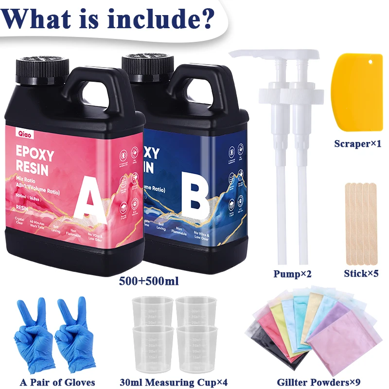 Uv Whitening Kit - Kit de Resina Epóxi de Cura