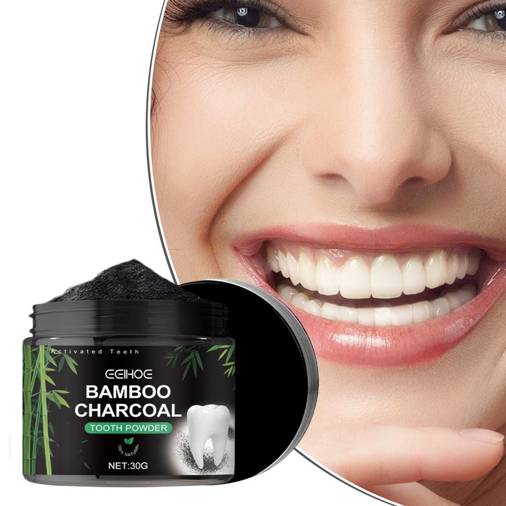 Teeth Whitening Charcoal - Pó Clareador de Dentes, Pó de