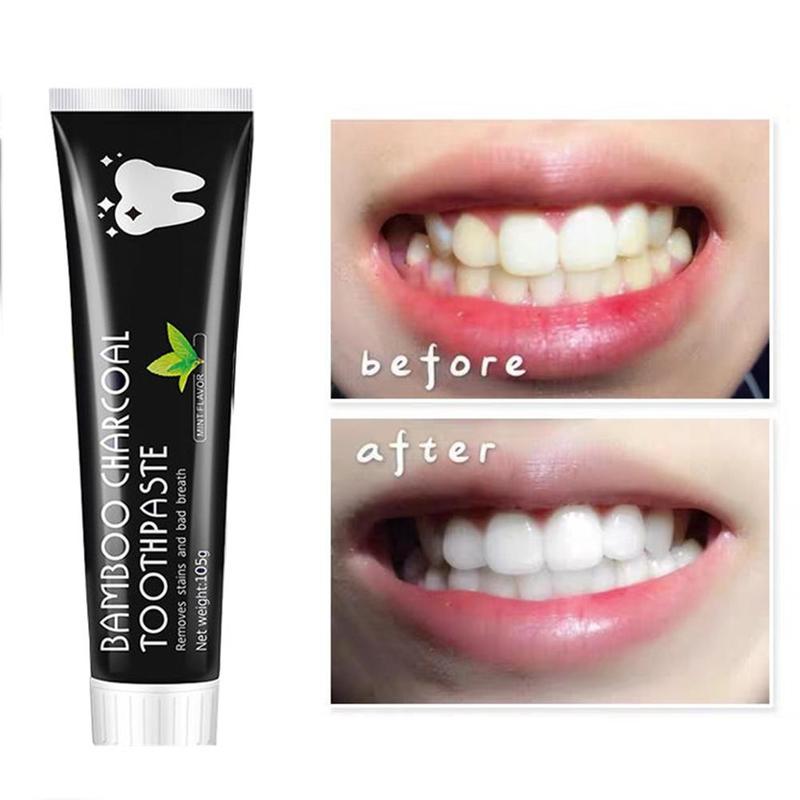 Teeth Whitening Charcoal - Pasta de Dente Natural com Carvão