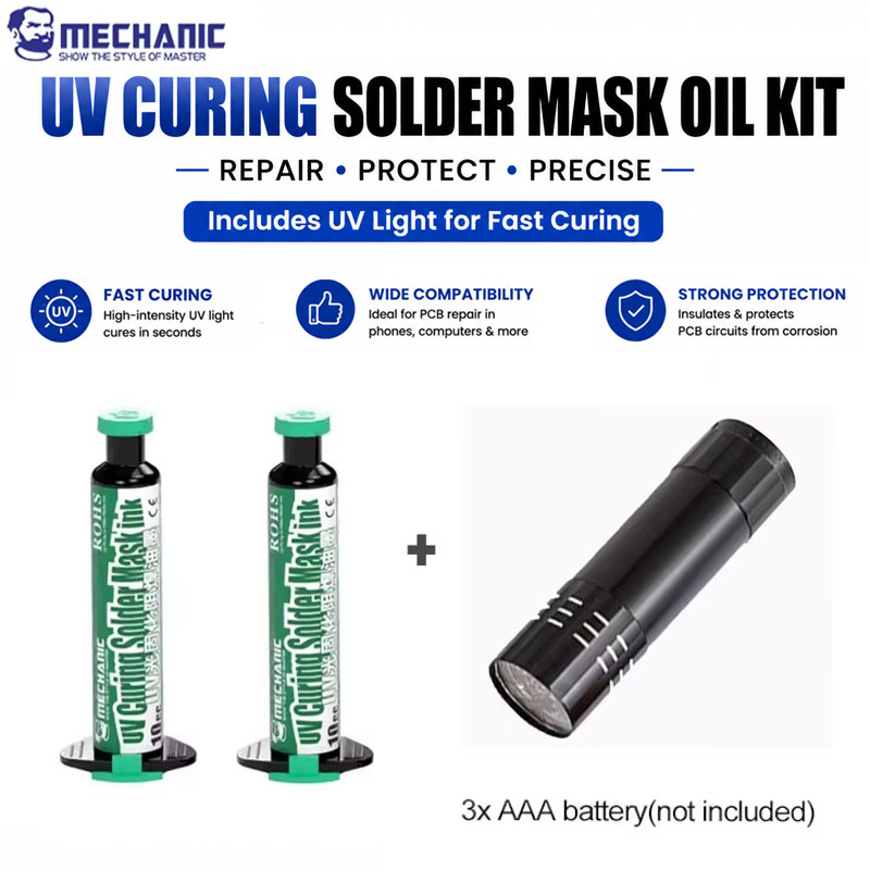 Kit de Máscara de Solda UV Ver - Uv Whitening Kit avaliação e preço