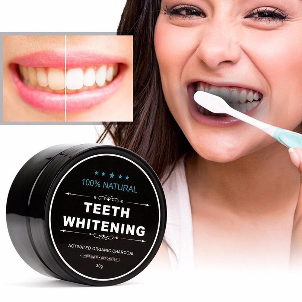 Pó de Carvão Ativado Orgânico  - Teeth Whitening Charcoal avaliação e preço