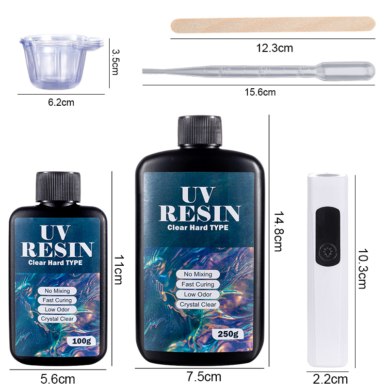 Kit de resina uv com luz atual - Uv Whitening Kit avaliação e preço