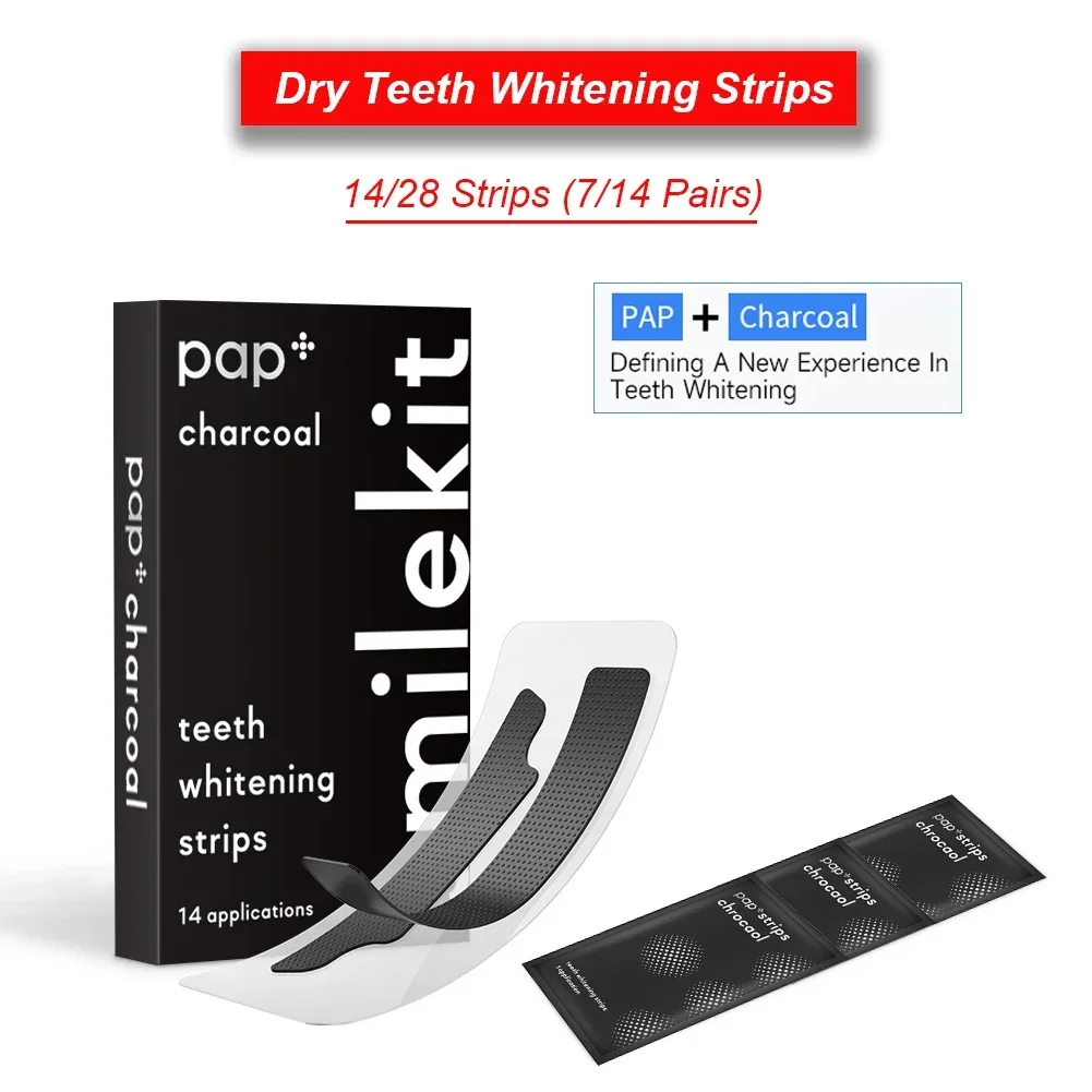 28/14 pçs novo pap + gel de ca - Teeth Whitening Charcoal avaliação e preço