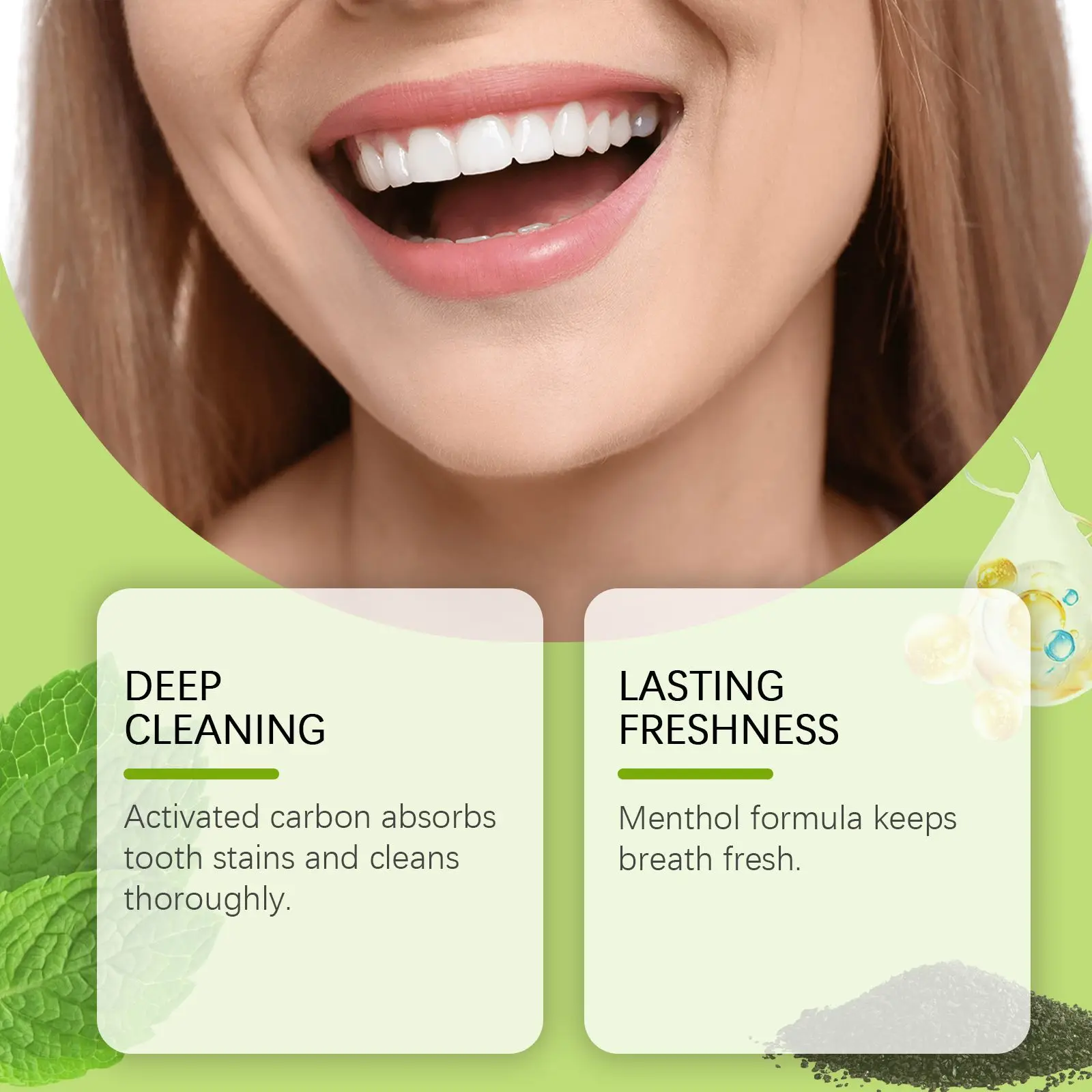 Pasta de dentes branqueadora,  - Teeth Whitening Charcoal avaliação e preço
