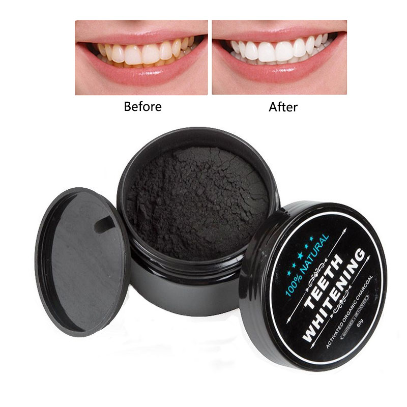 Pó Clareador Dentes de Carvão  - Teeth Whitening Charcoal avaliação e preço