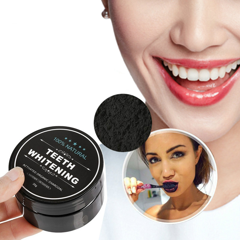 Pó Clareador Dentes de Carvão  - Teeth Whitening Charcoal avaliação e preço